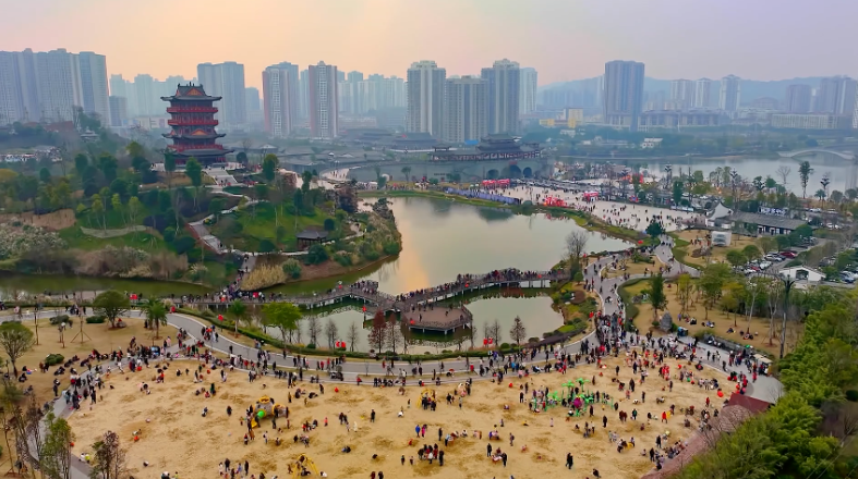 重庆大足：春节假期游客接待量较2019年增长203%